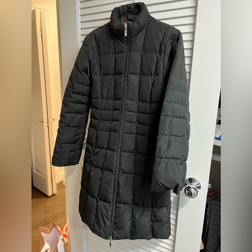 Moncler down coat. Very warm.
